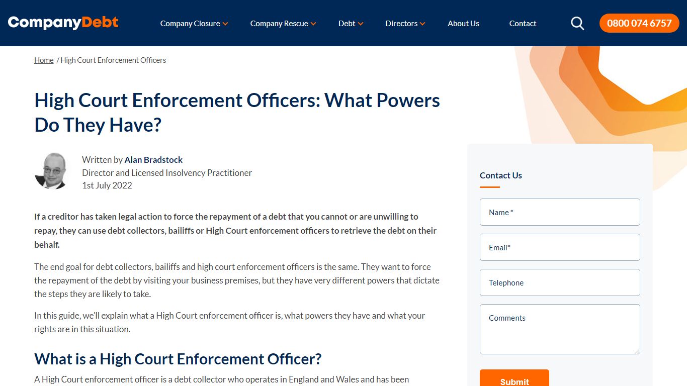 High Court Enforcement Officers: What Powers Do They Have?